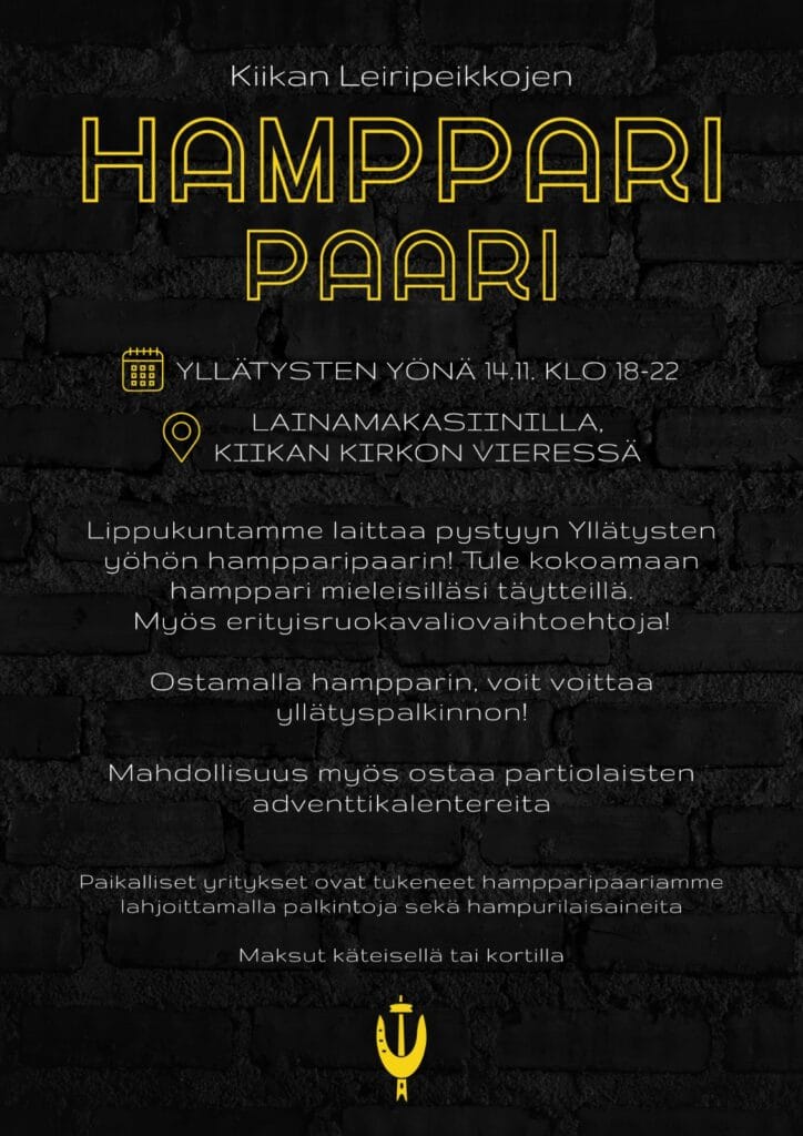 HAMPPARIPAARI - Lue lisää